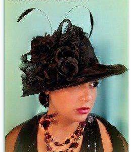 <META NAME="DESCRIPTION" CONTENT="Ladies Black Designer Fashion Hat Special Occasion Tea Hats YBG3 By www.NYFashionHats.Com - We sell ladies hats with flowers