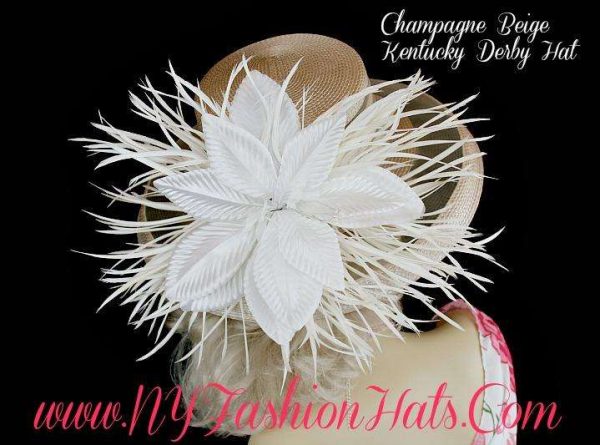 custom flower hats
