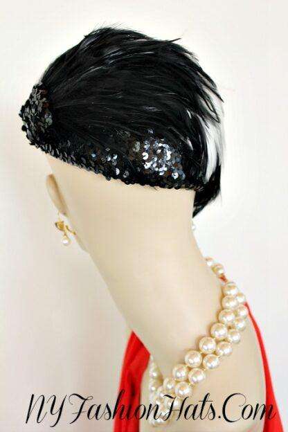 Custom Made And Designed By NY Fashion Hats. We specialize in feather hats for women