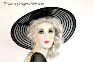 Black Fashion Hats For Weddings