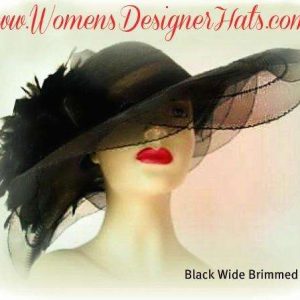 navy blue horse racing hats"> <META NAME="ABSTRACT" CONTENT="Black Kentucky Derby Hat With Red Feathers By Women's Designer Hats"> <META NAME="KEYWORDS" CONTENT="black Kentucky Derby hats