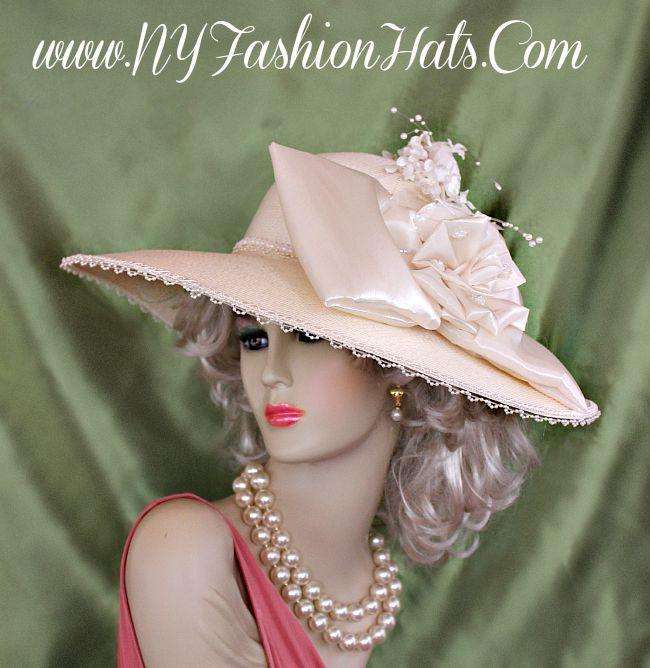 ivory bridal hats