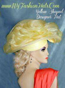 Yellow Kentucky Derby Hat