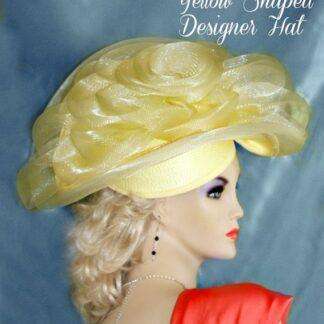 Yellow Kentucky Derby Hat