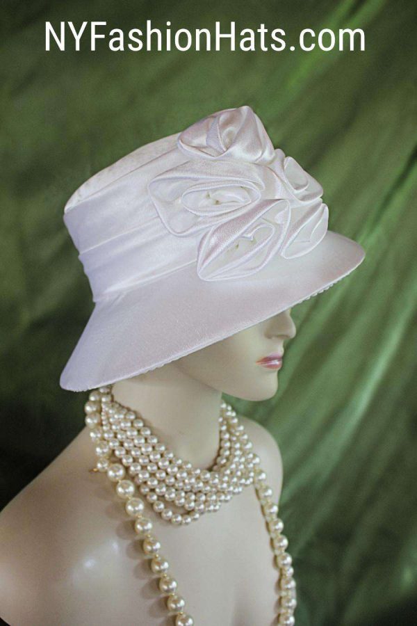Haute Couture Satin Bridal Hat